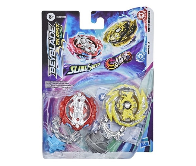 Beyblade - Slingshock Leopard & Hypersphere Master Kerbeus