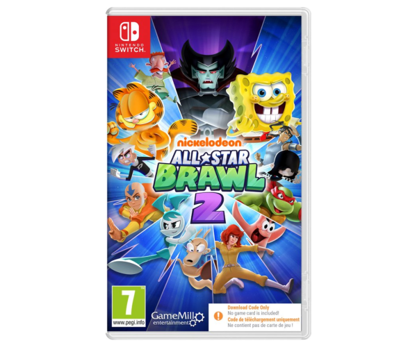 Nickelodeon All-Star Brawl 2 - Switch (Code in a Box)