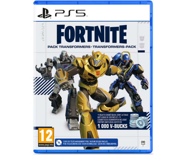 Fortnite - Transformers Pack - PS5 (Code in a Box)