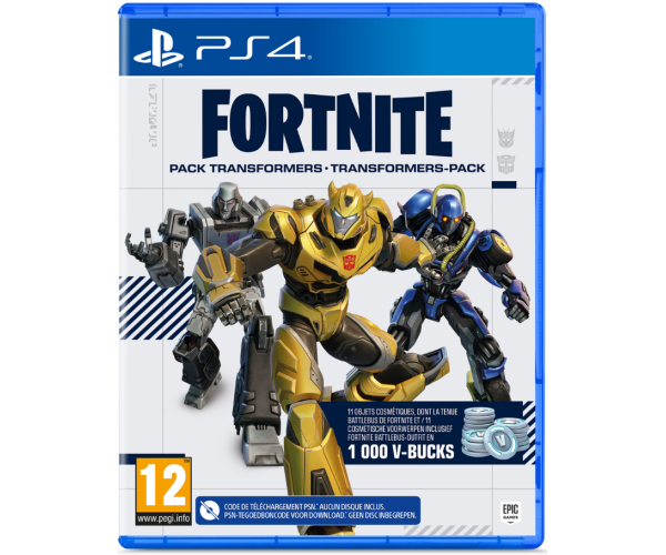 Fortnite - Transformers Pack - PS4 (Code in a Box)